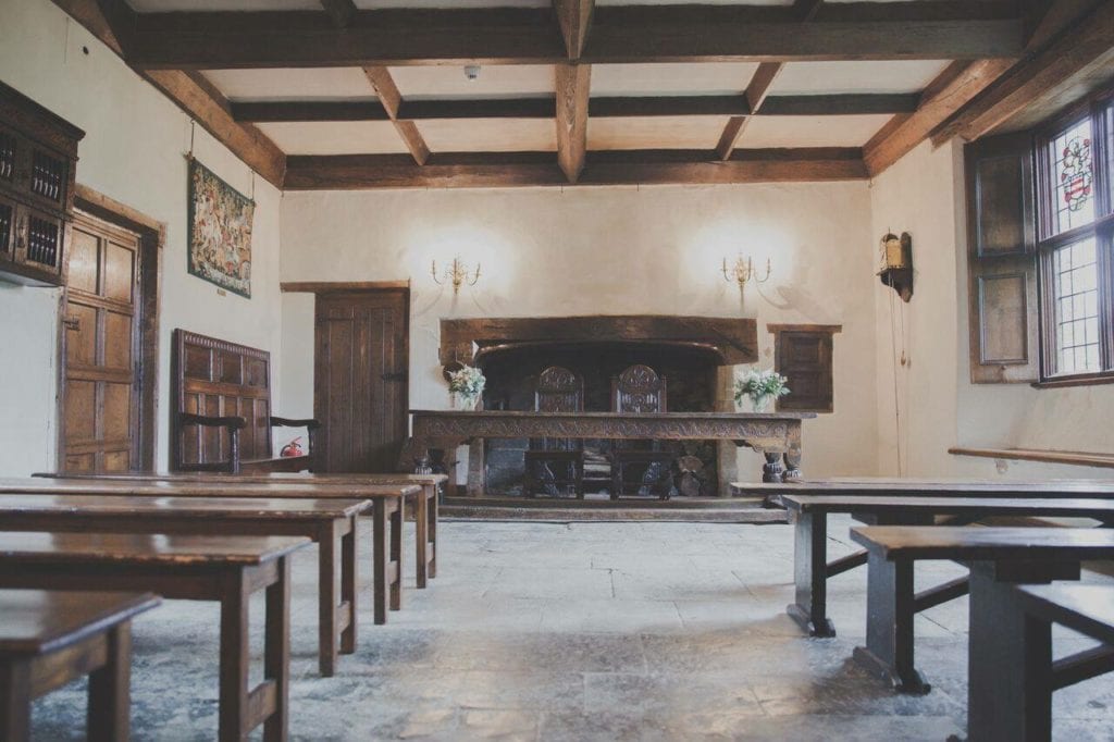 One of the halls of Sulgrave Manor